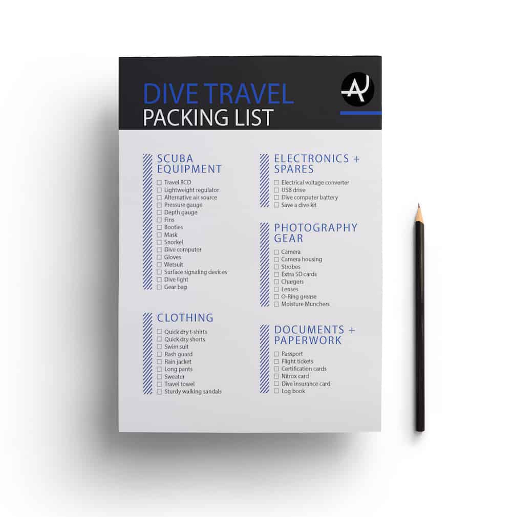 Scuba Packing List For Dive Travel • The Adventure Junkies