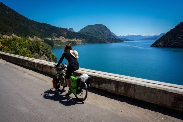 Cycling the Lake District in Patagonia