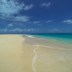 Hiking on the Beach the West Coast of Barbuda