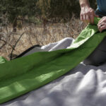 big agnes q core being rolled up