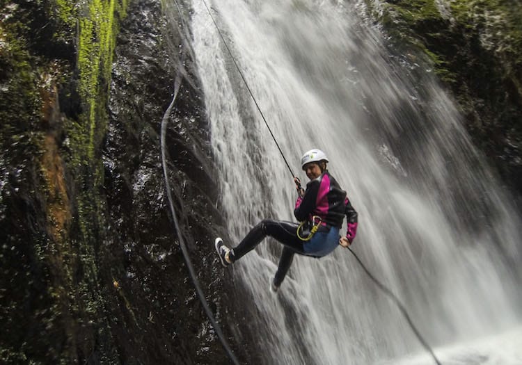 Canyoning in Baños