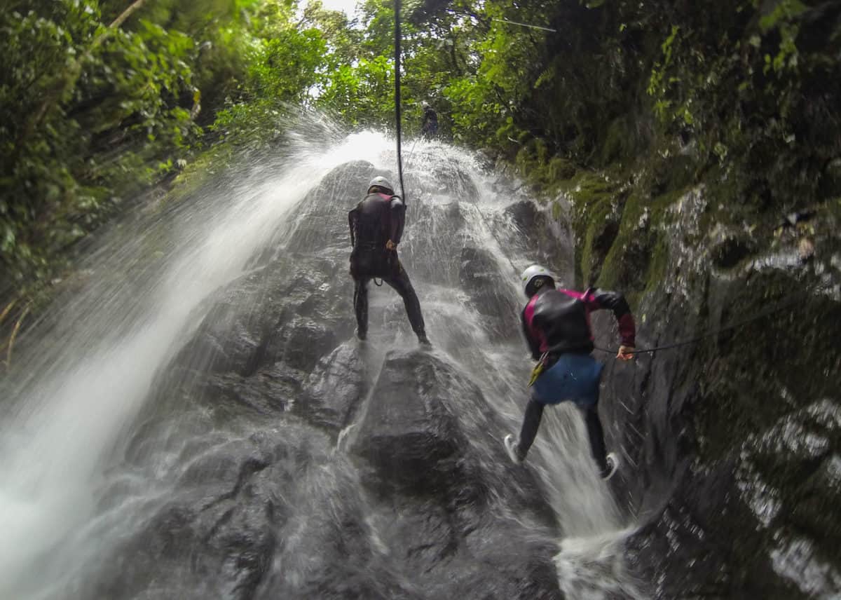 Canyoning in Baños