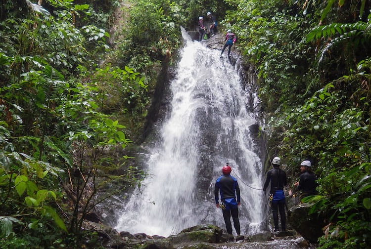 Canyoning in Baños