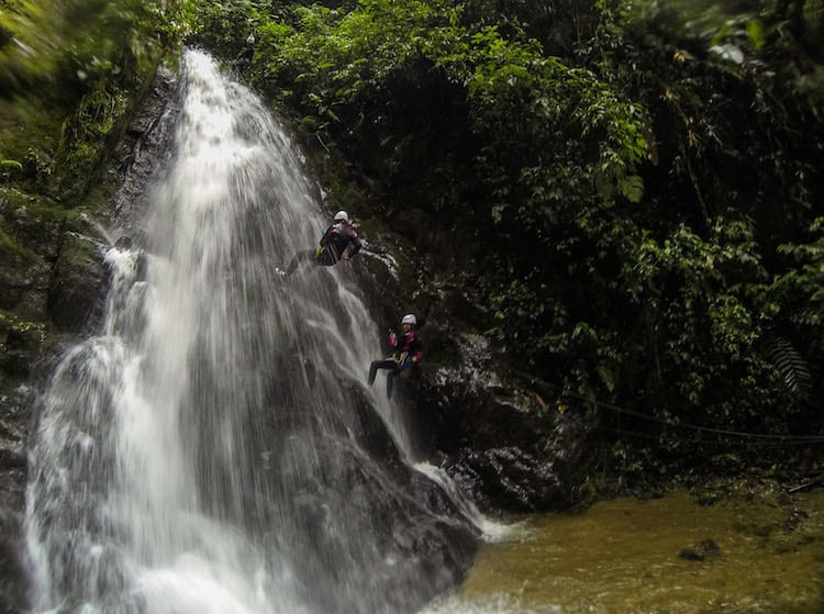 Canyoning in Baños