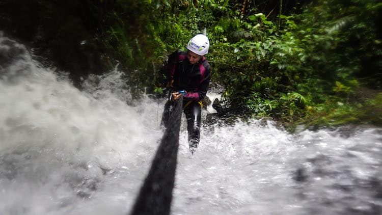 Canyoning Rappel 3 (1 of 1)