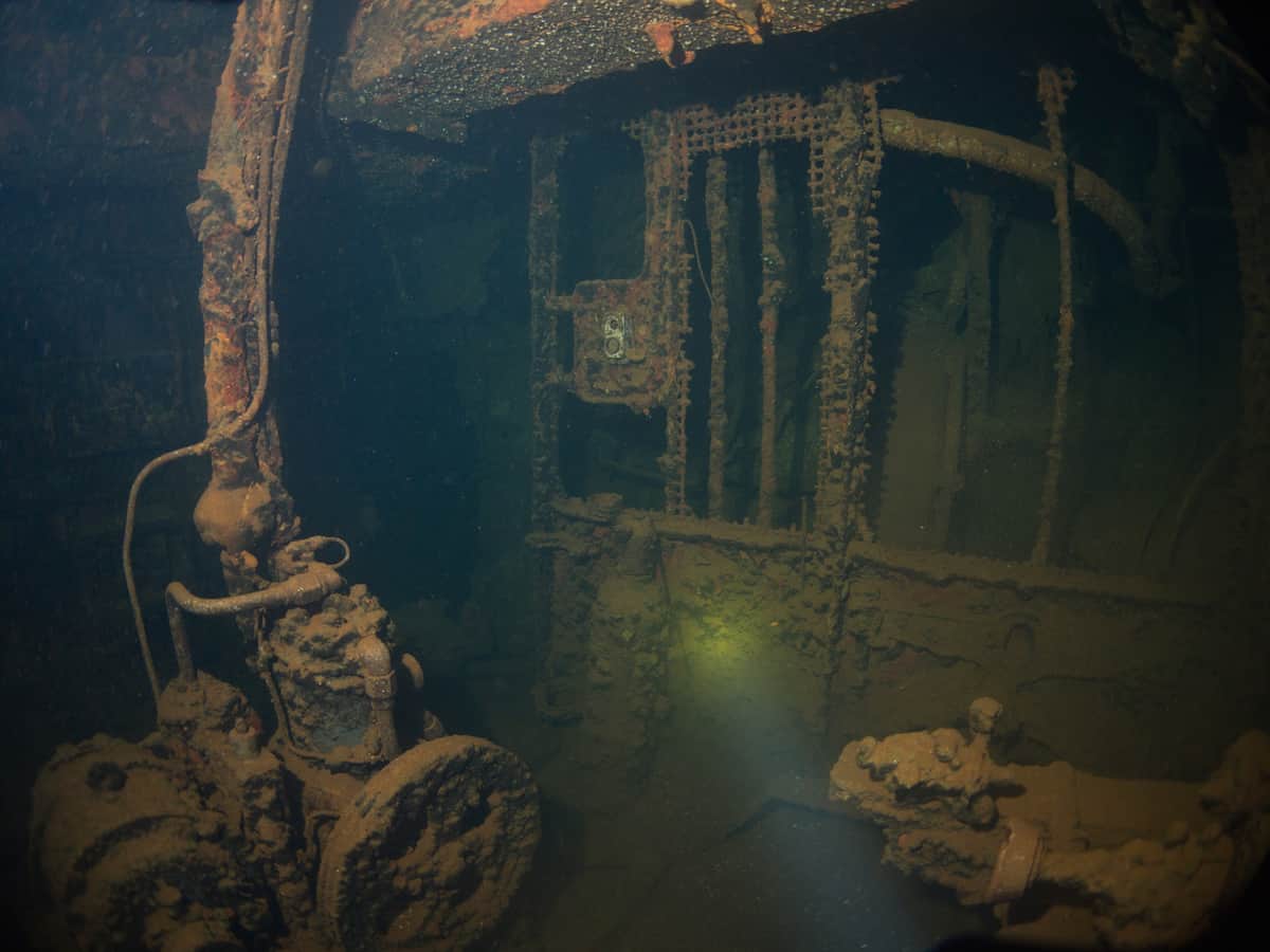 Fujikawa Maru Wreck - Micronesia