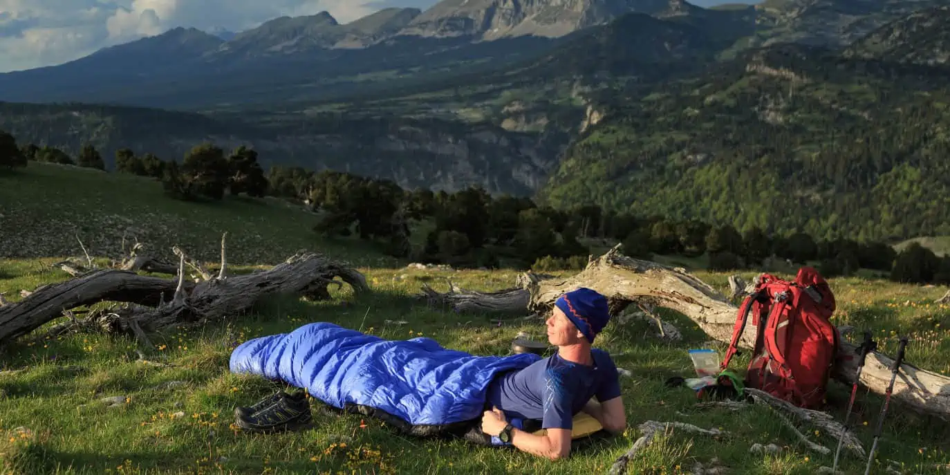 summer backpacking sleeping bag