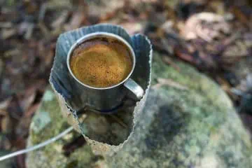 how to make coffee while camping