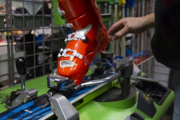 how to mount and adjust ski bindings