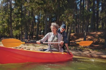 how to get in a kayak