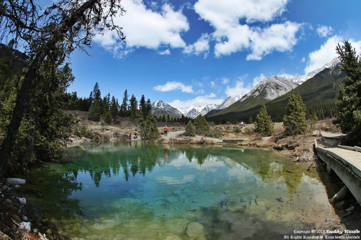 Ink Pots Hiking Trail, Banff NP. Canada