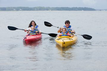 kayaking with kids