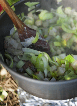 potato leek salad