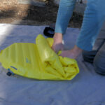 Thermarest NeoAir XLite rolling up