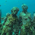 Snorkelling at the Underwater Sculpture Park, Grenada