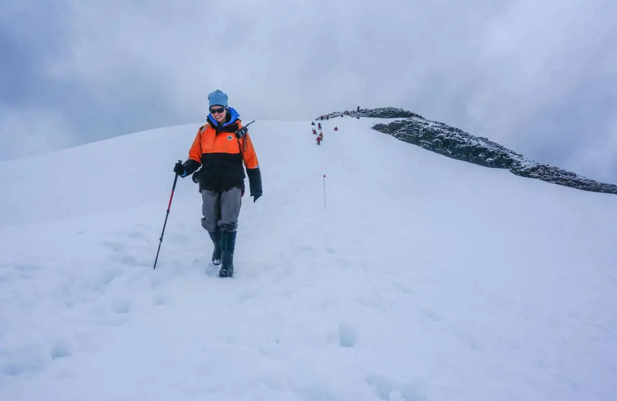 Antarctica Hiking