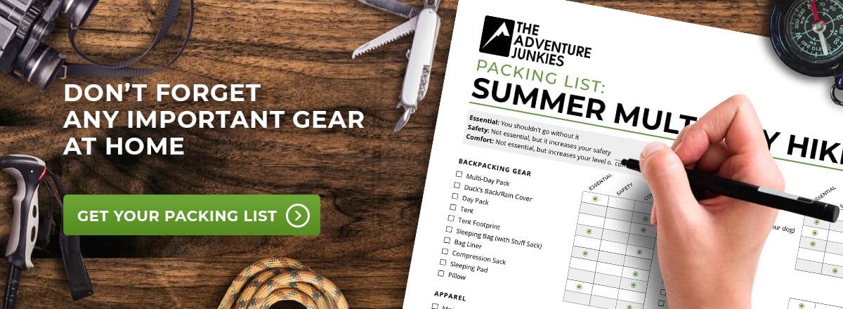 Hiking Packing List