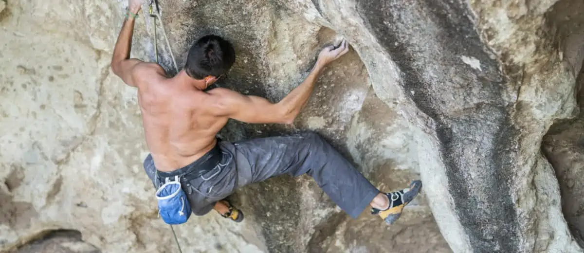 Leinen Rückstand Versuchen jeans climbing Industrie Turnier unergründlich