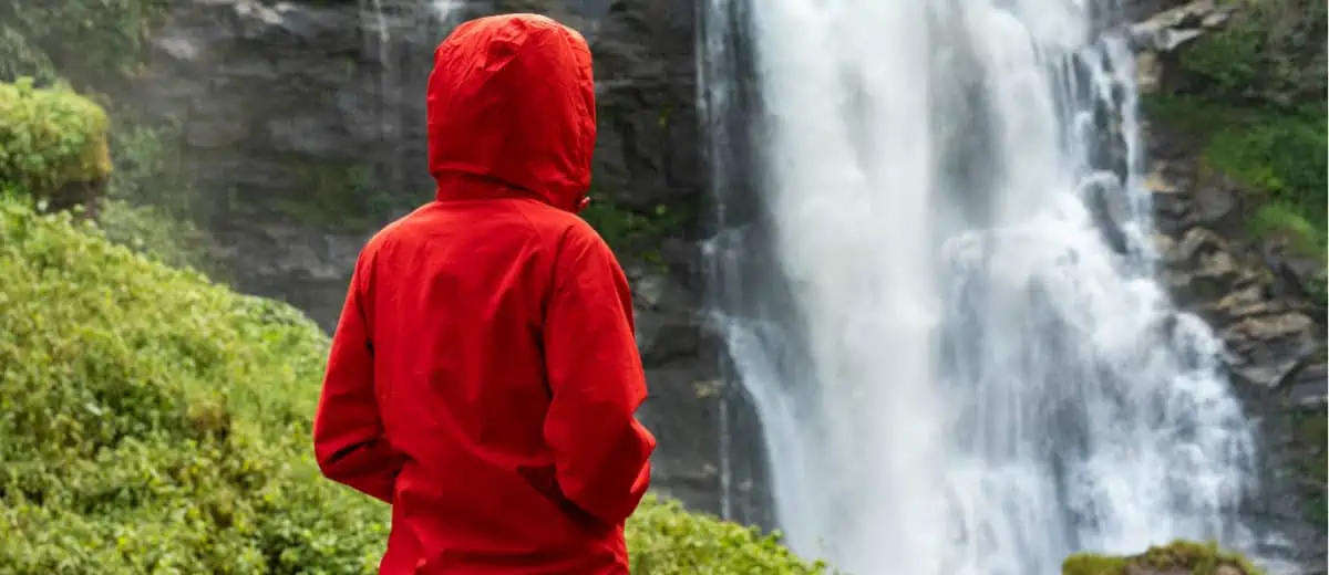 backpacking rain shell