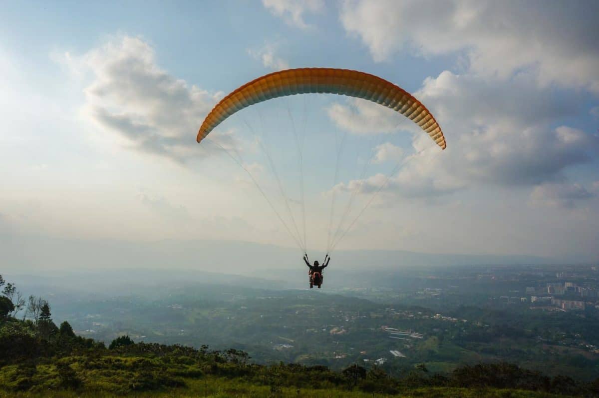 Taking Flight Paragliding in Santander, Colombia